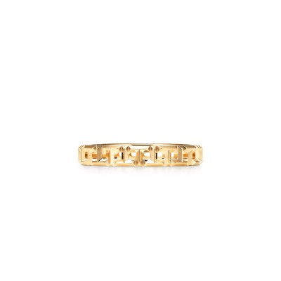 TIFFANY T TRUE NARROW RING IN YELLOW GOLD 62507853